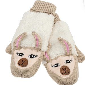 LLAMA CRITTER MITTEN NWT